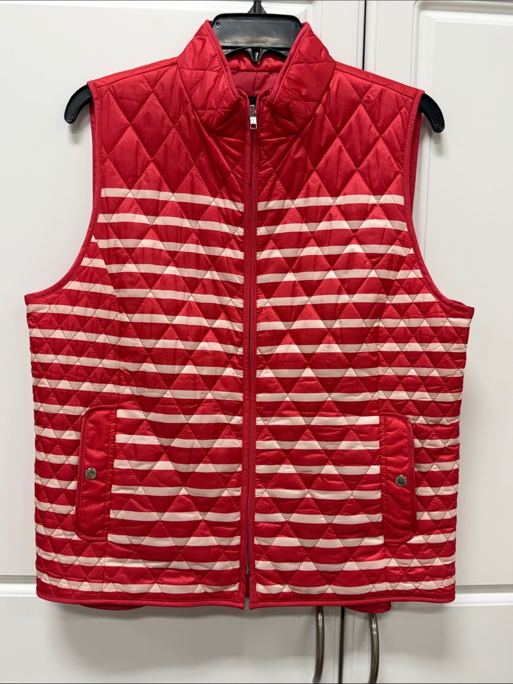 Talbots Quilted Vest. Size Large Petite